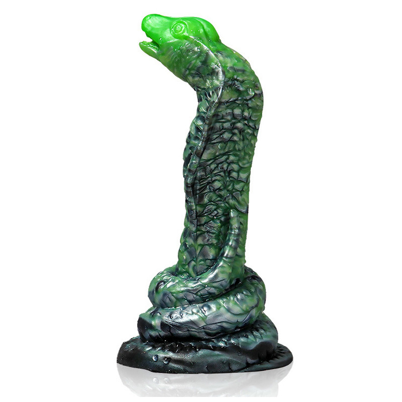 Alienastic Gode Snuk 16 x 5.5 cm Vert